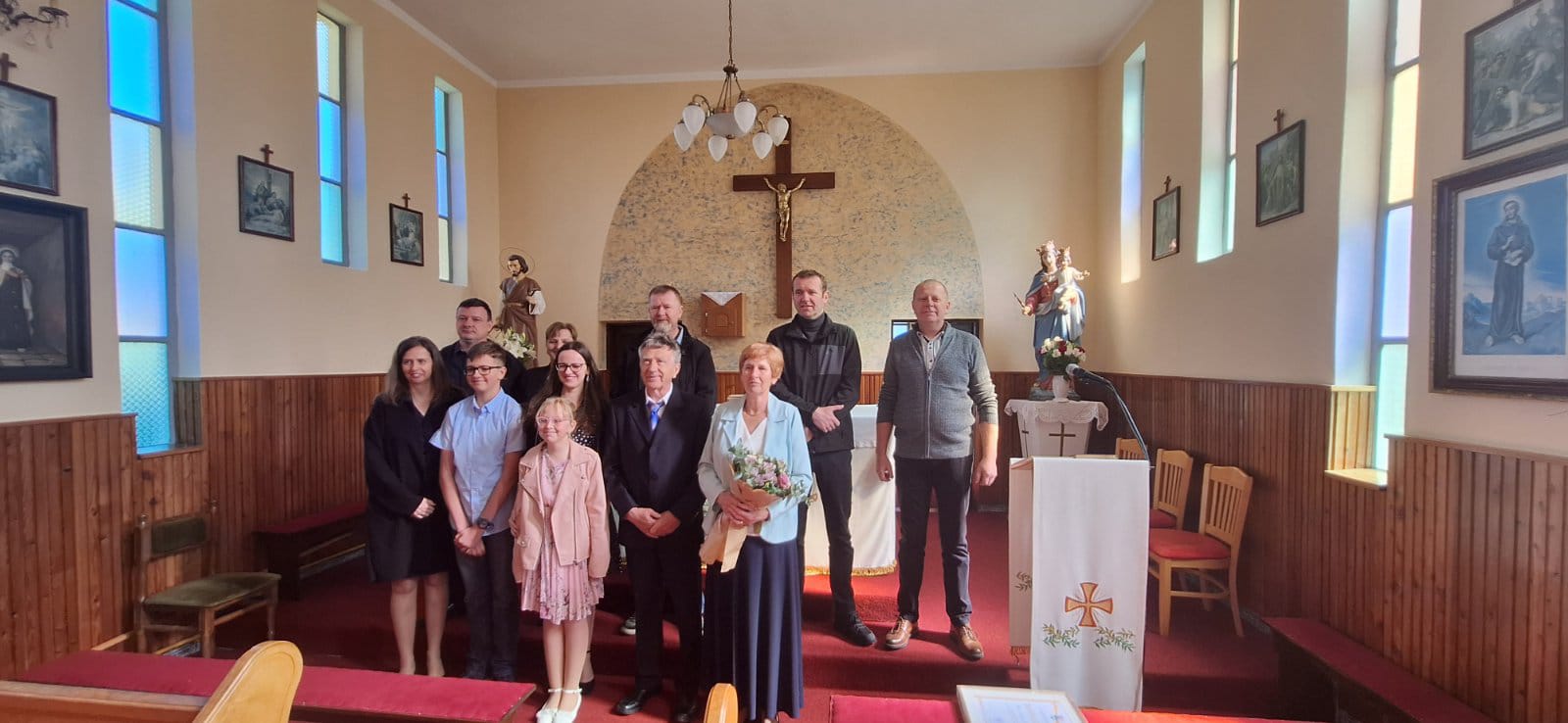 Bračni par Cofek, zvonari kapele u Dunjkovcu proslavili 50. obljetnicu vjenčanja
